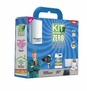Kit scarico Zero Gel Defangatore da 3/4 + liquido defangante e protettivo