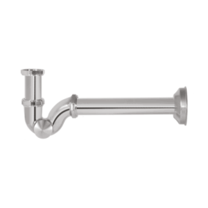 Sifone a S Ø 1″1/4 lavabo/bidet con tappo di ispezione Ghidini